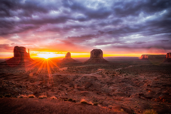 Monument Valley Sunrise