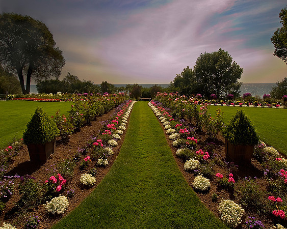 Wisconsin Garden on Lake Michigan