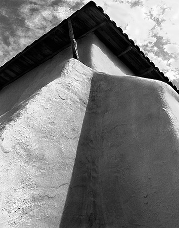 Adobe Church Wall